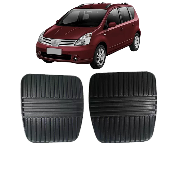 KIT CAPA BORRACHA PEDAL FREIO EMBREAGEM NISSAN FRONTIER TIIDA LIVINA