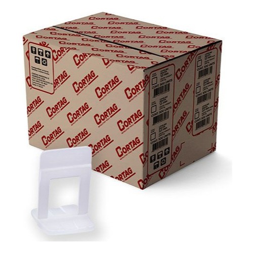 Espaçador E Nivelador Para Piso 1,5 Mm 1000pçs Slim Cortag