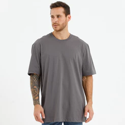 Camiseta Camisa Oversized Masculina 100% Algodão