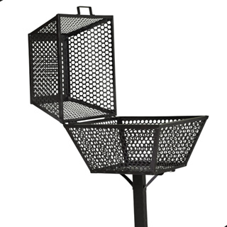 Lixeira De Calçada Externa Embutir Grande Tampa Resistente em Oferta na Shopee