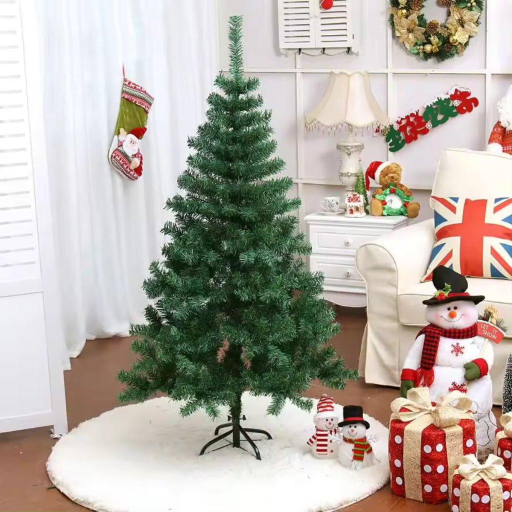 Árvore Pinheiro de Natal Grande Luxo 1,80 Altura 750 Galhos Decoração Natalina