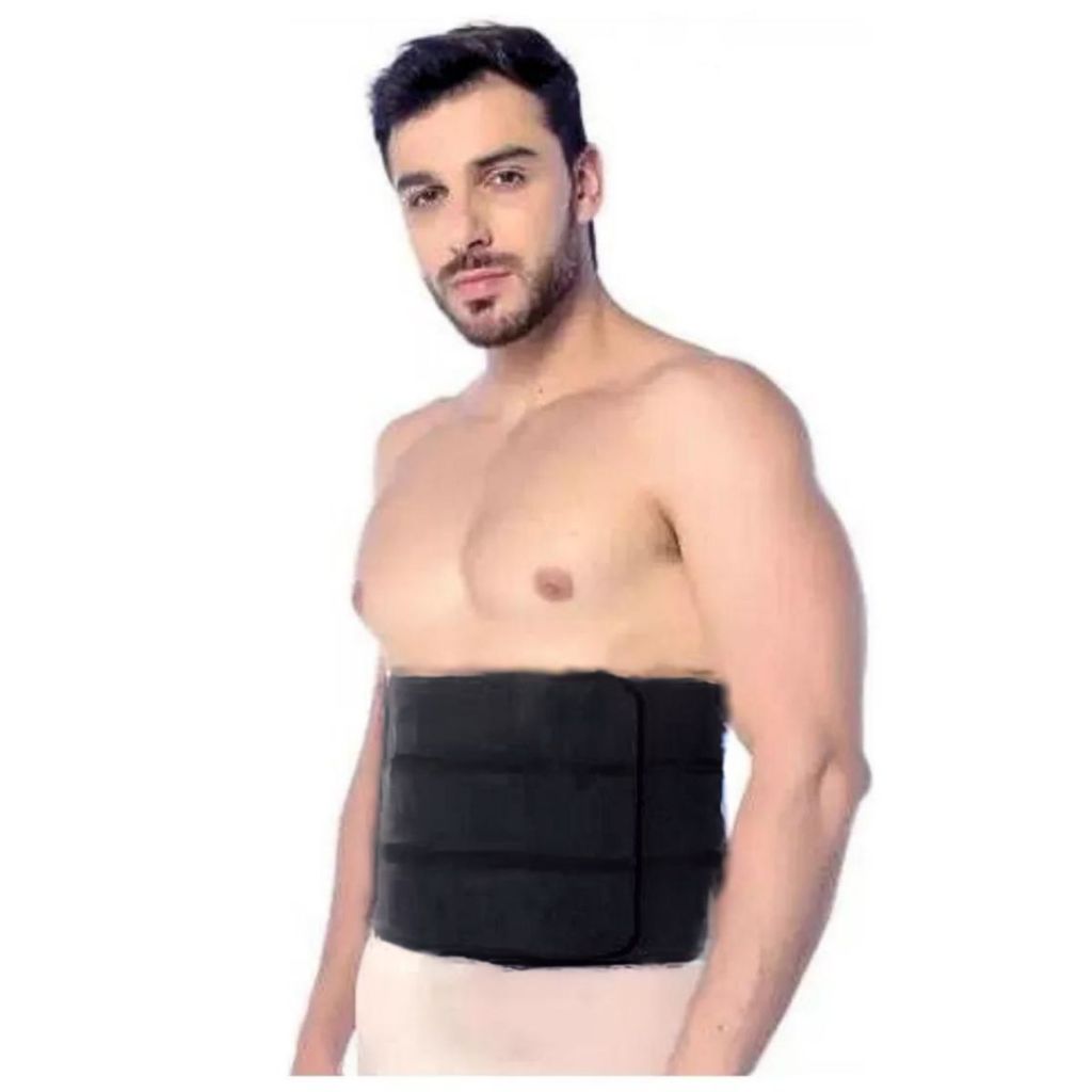 Cinta abdominal Pós Cirúrgica Faixa elástica Lipo/Bariátrica Hérnia 3 Gomos