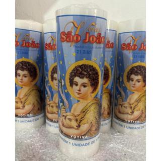 8 VELAS 21 DIAS BRANCA - SÃO JOÃO - 1750g em Oferta na Shopee