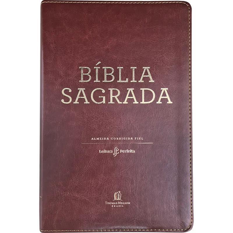 Bíblia Sagrada - Leitura Perfeita - ACF - Marrom Flexível