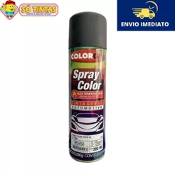 Tinta Spray Escapamento Colorgin Alta Temperatura 500° Proteção Extrema 300ml