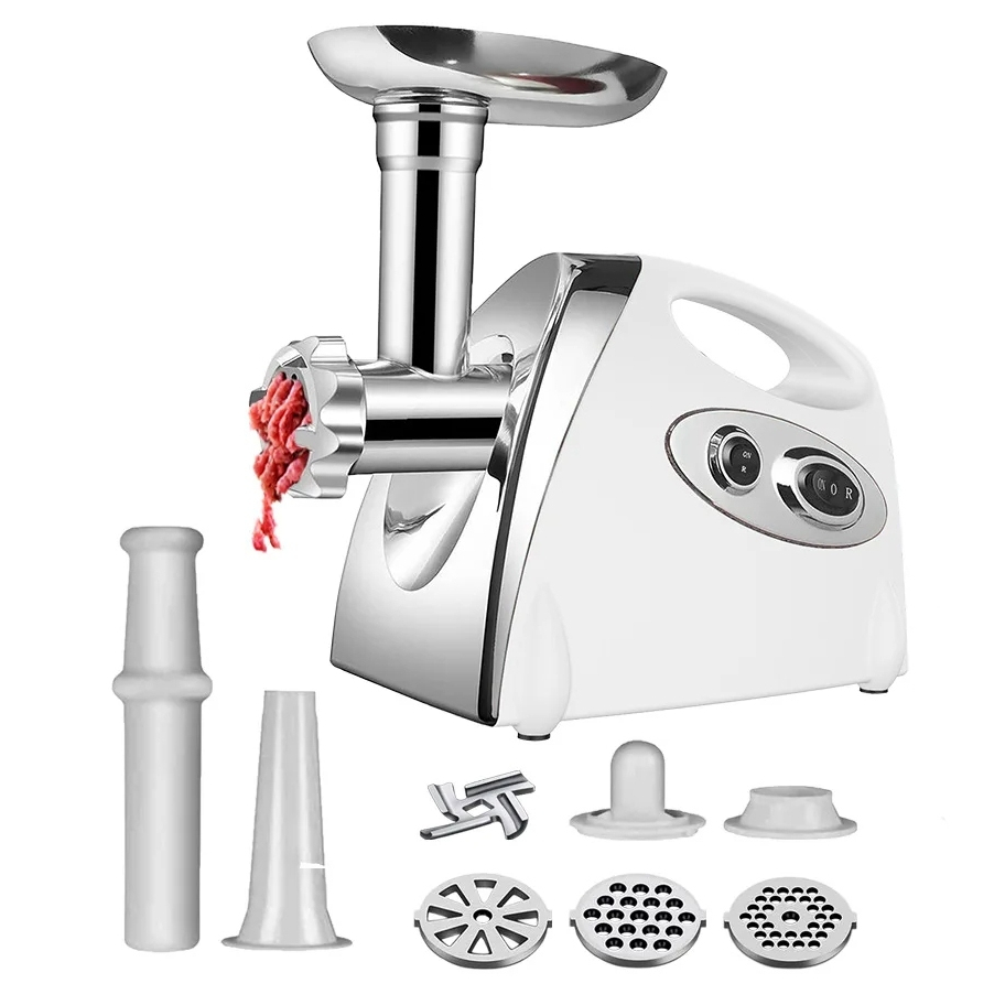 Maquina Moedor de Carne Linguiça Elétrico PREMIUM 2800w 110V Com Enchedor Linguiça em Oferta na Shopee