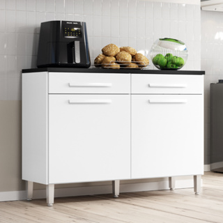 Balcão  De Cozinha 2 Portas 2 gavetas 1,20m em Oferta na Shopee