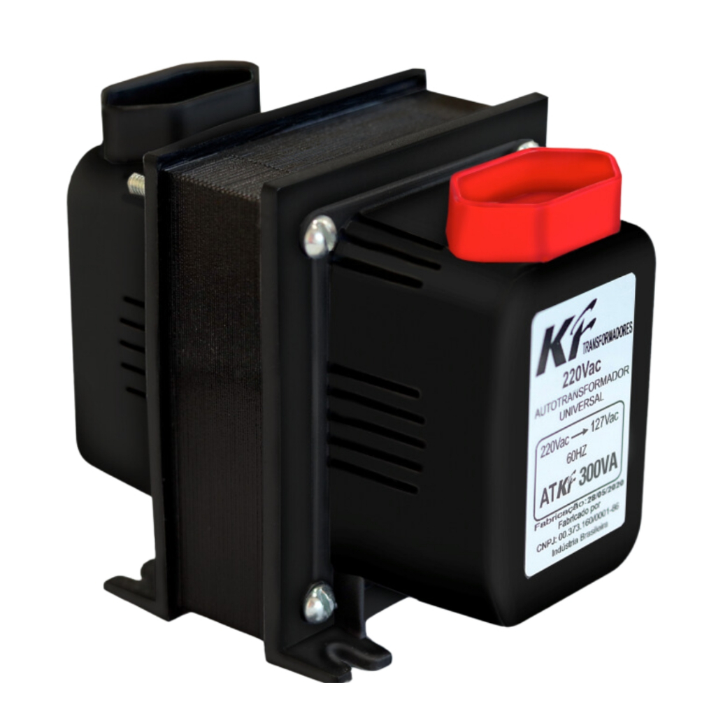 Auto Transformador Para Máquina de Costura e Ventilador 300VA Conversor Bivolt 110/220v e 220/110v