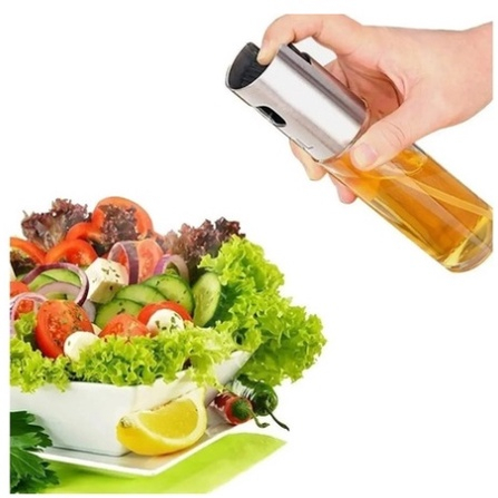 Porta Oleo Azeite Vinagre Borrifador Em Vidro Vinagreessenciais De Cozinha 100ml em Oferta na Shopee