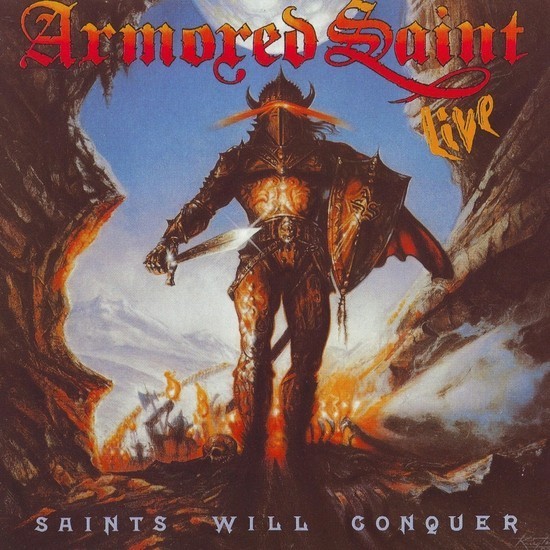 CD ARMORED SAINT - LIVE - SAINTS WILL CONQUER (NOVO/LACRADO/SLIP)
