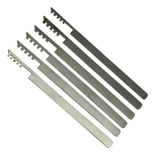 Kit Chaves Micha Pentinho 6 Pecas Cadeado E Residecial
