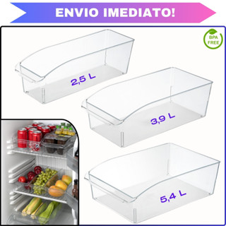 Organizadores De Geladeira Armário Cozinha Multiuso alimentos Não Quebra
