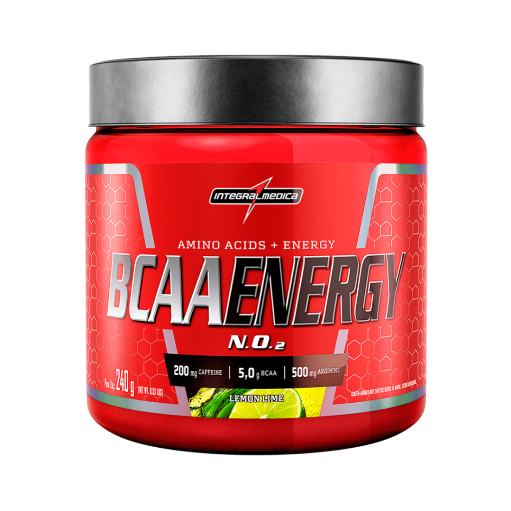 BCAA Energy em Pó 240g Integralmedica - Diversos Sabores