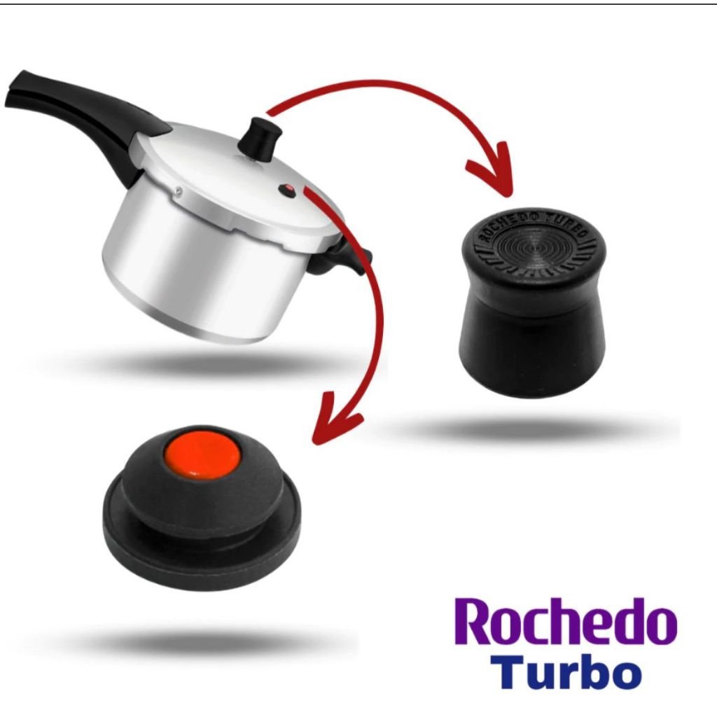 Peso E Válvula De Segurança Para Panela De Pressão Rochedo Turbo Top Original Kit Reparo em Oferta na Shopee