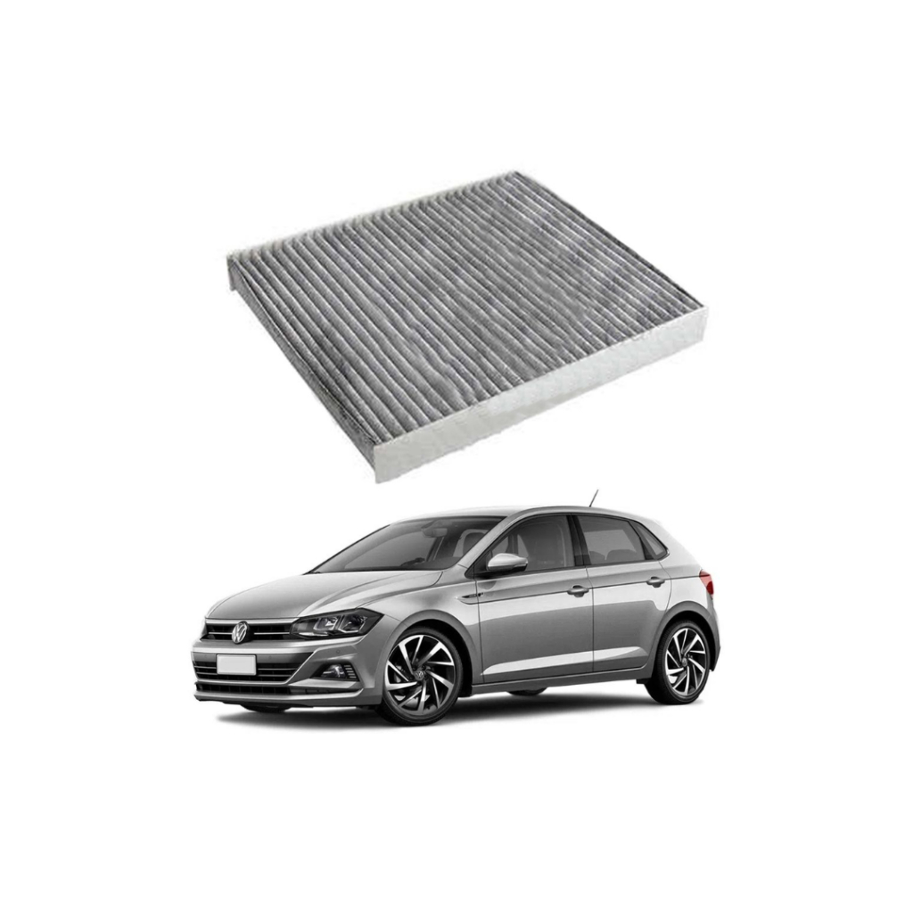 Filtro Cabine T-cross Virtus Nivus Polo 1.4 1.0 Tsi Msi Ar Condicionado C/ Carvão Ativado
