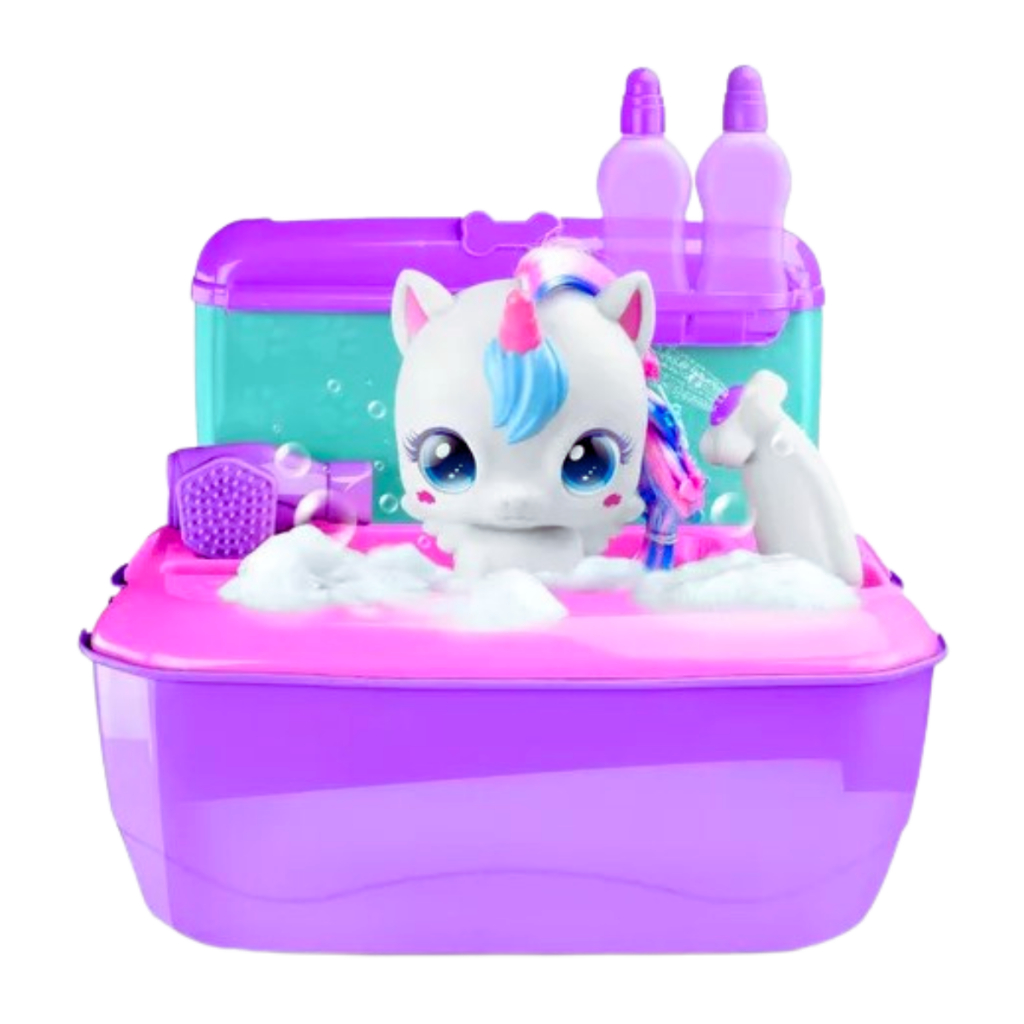 Maleta Unicornio Salão Beleza Sai Agua De Verdade Kilty Pop Acessório Ref.: 5900