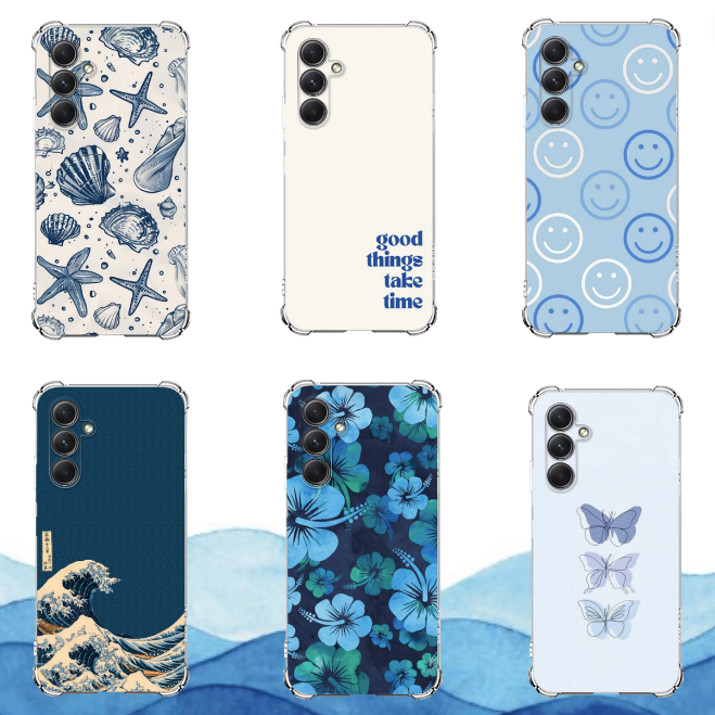 CAPA TPU DESENHOS VARIADOS OCEANO CAPINHA SAMSUNG A14, A24, A34, A54 em Oferta na Shopee