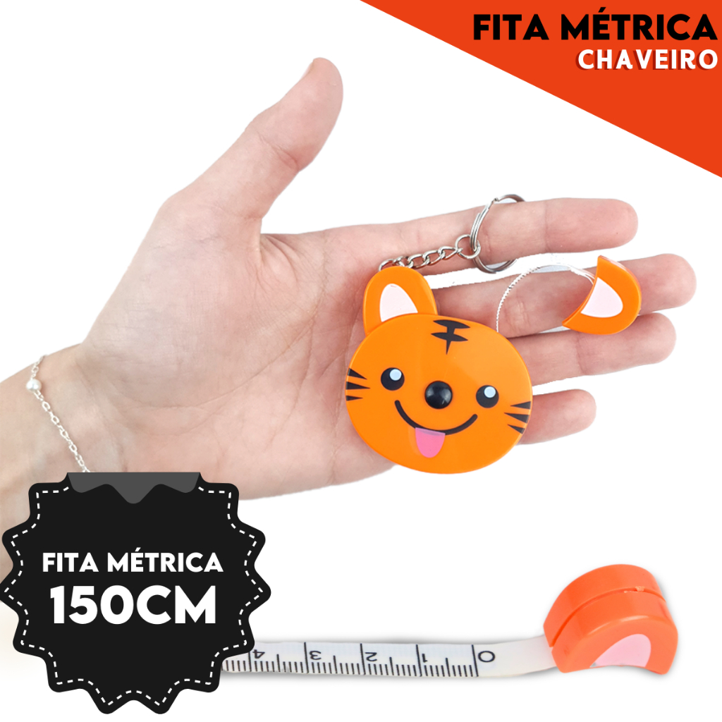 Fita Métrica de Bichinhos - Trena 1,5m TIGRE