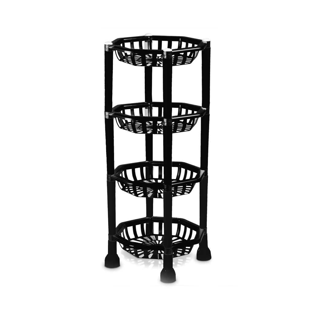 Fruteira De Chão Cesto Organizador Cozinha Dispensa Frutas Legumes Vários Tamanhos em Oferta na Shopee