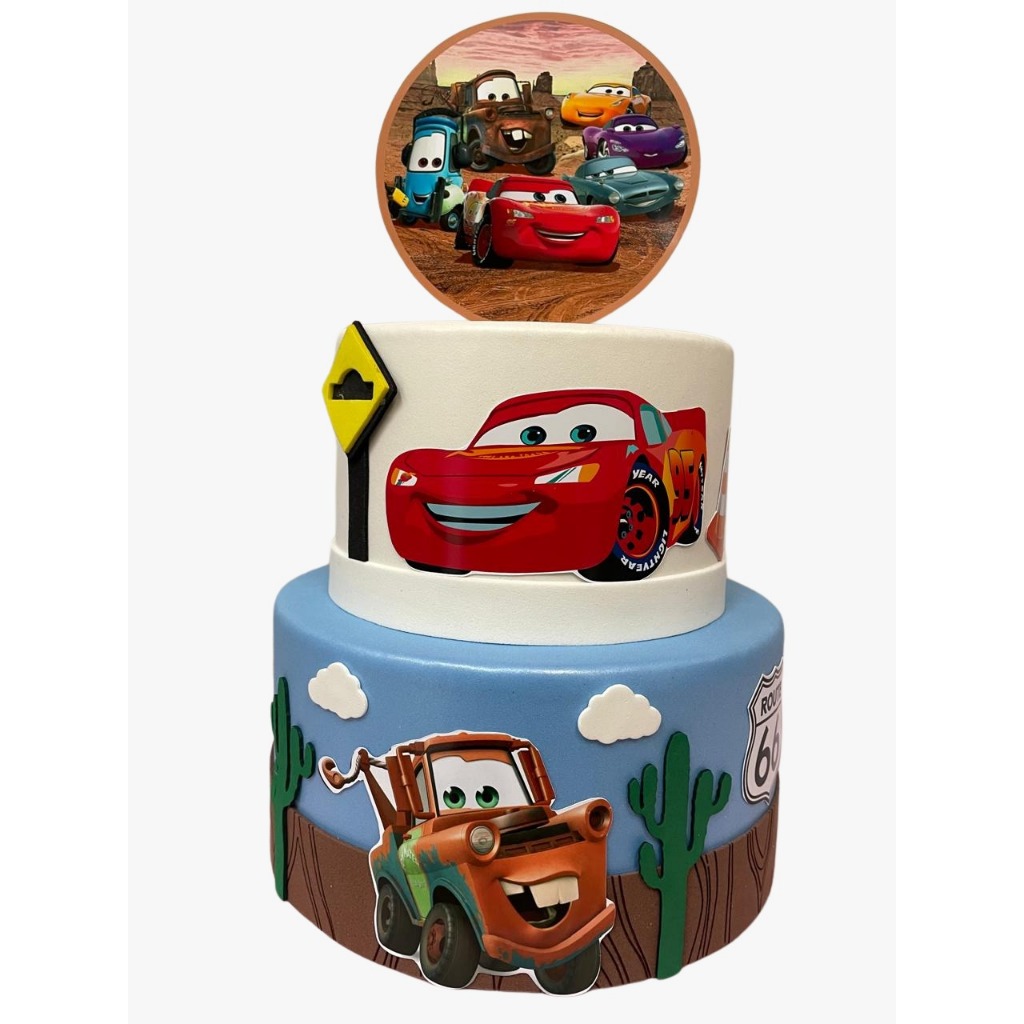 BOLO FAKE CARROS em Oferta na Shopee