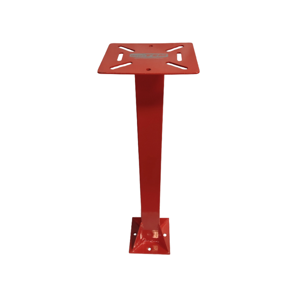 Suporte De Coluna Pedestal Para Esmeril Ou Morsa Em Aço Pintura Epóxi 81cm Reforçado