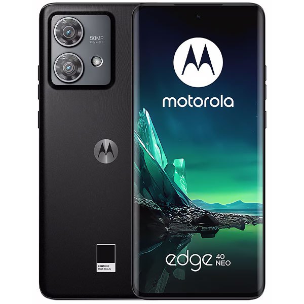 Smartphone Motorola Edge 40 Neo XT2307-1 Single SIM + eSIM de 256GB / 12GB de RAM de 6.5" 50 + 13MP / 32MP - Black Beauty