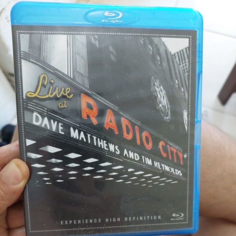 DAVE MATTHEWS AND TIM REYNOLDS BLU-RAY DUPLO USADO AA