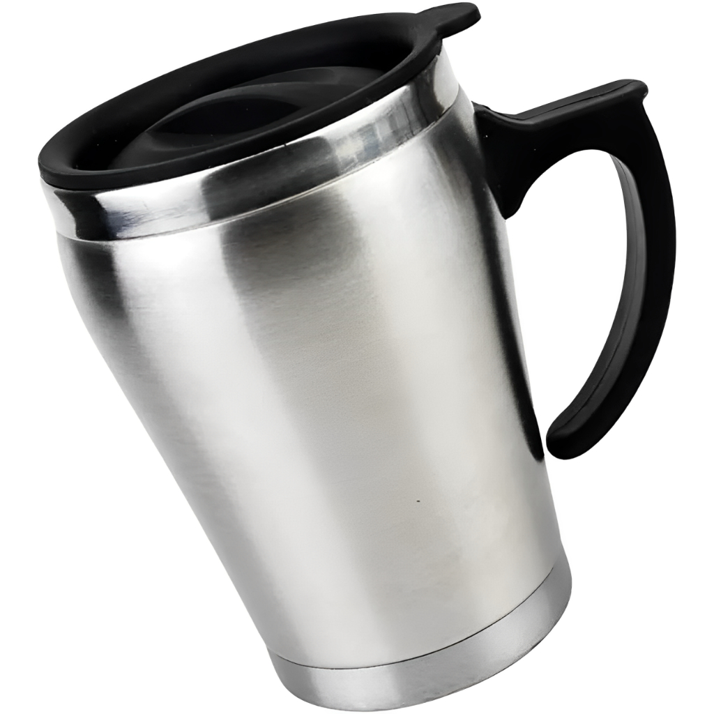 Caneca Térmica De Inox Revestida De Acrílico Cores 350 Ml