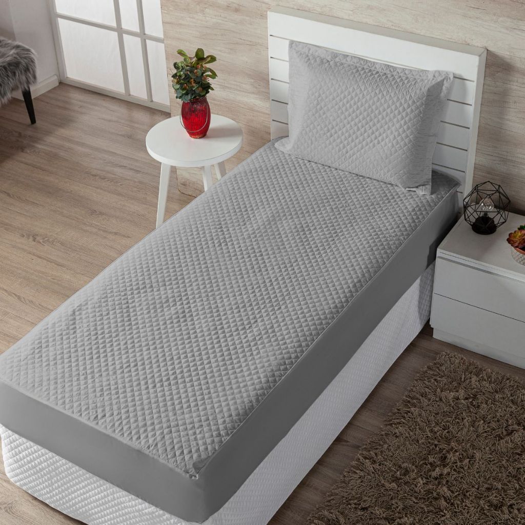 Capa para Colchão Contra Liquidos Branco Tamanho Solteiro Infantil em Oferta na Shopee