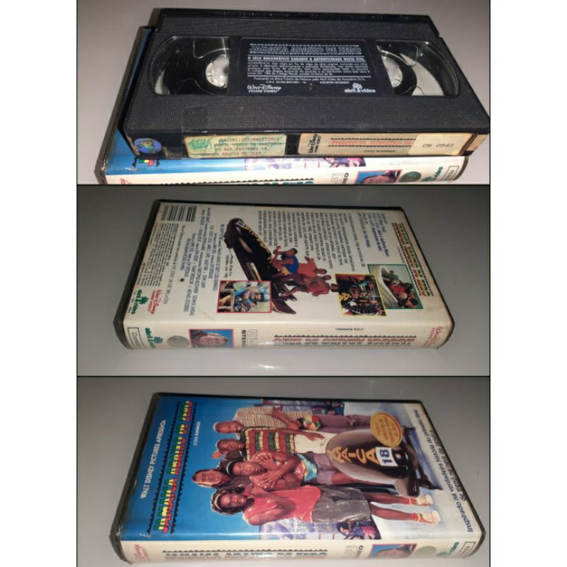 Fita VHS Jamaica Abaixo de Zero