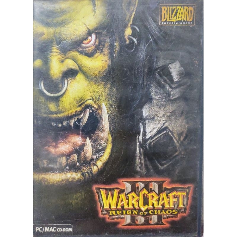 Jogo pc Warcraft III Reign of Chaos Otimo Estado