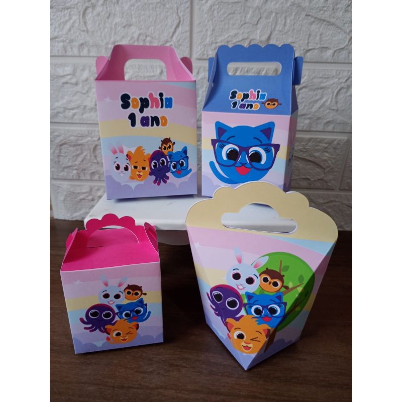 20 Personalizados Bolofofos Menina caixinhas lembrancinhas para festa de Aniversário