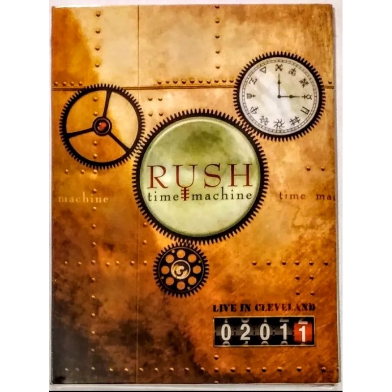 DVD - RUSH: TIME MACHINE 2011 - LIVE IN CLEVELAND (2011)