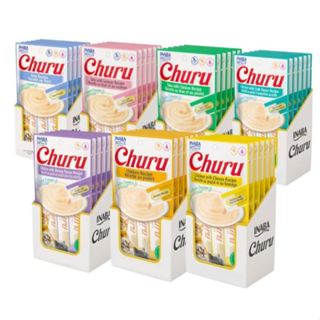 PETISCO PARA GATOS CHURU KIT C/6 UNIDADES SABORES VARIADOS em Oferta na Shopee
