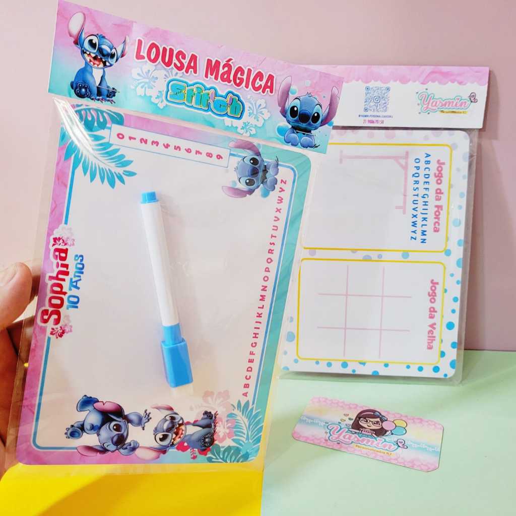 Lousa Mágica 3 em 1 -   Lembrancinha Aniversario Personalizada - Brinde Festa em Oferta na Shopee
