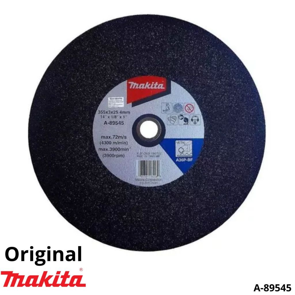 Disco De Corte Policorte Para Metal Ferro Makita 355x3x25.4 MM A-89545