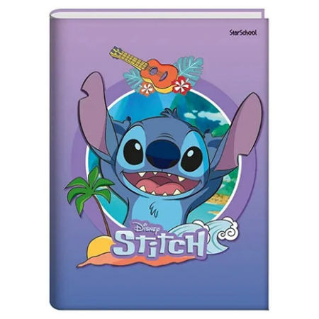 Caderno Espiral Universitário 12 Matérias 192 Fls Lilo e Stitch