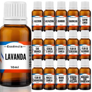Essência Premium para vela 10ml a base de óleo velas artesanais e difusores em Oferta na Shopee