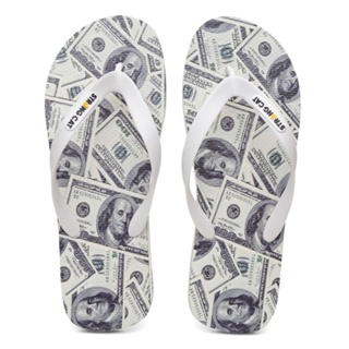 Chinela Masculina Dólar Estampada Qualidade Premium Promoção em Oferta na Shopee