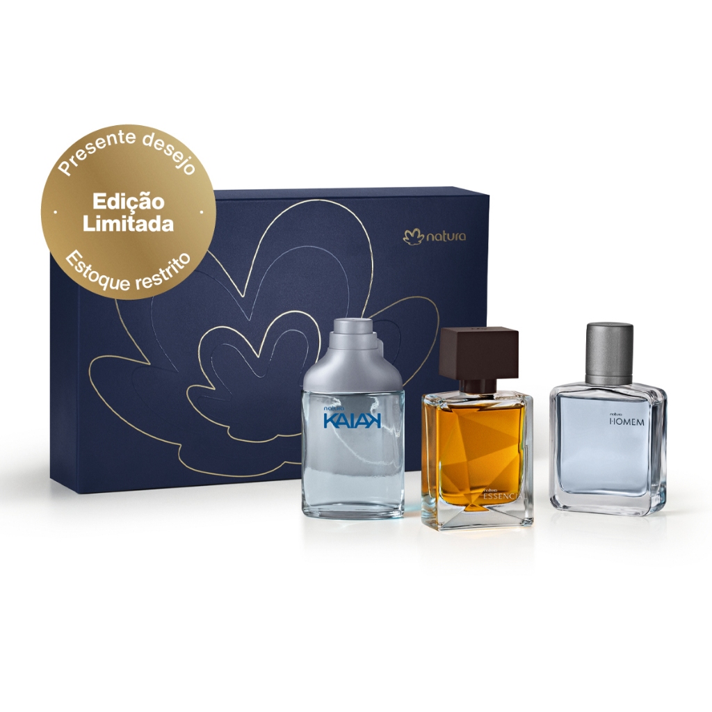 Coleção Especial Miniaturas da Perfumaria Masculina Natura