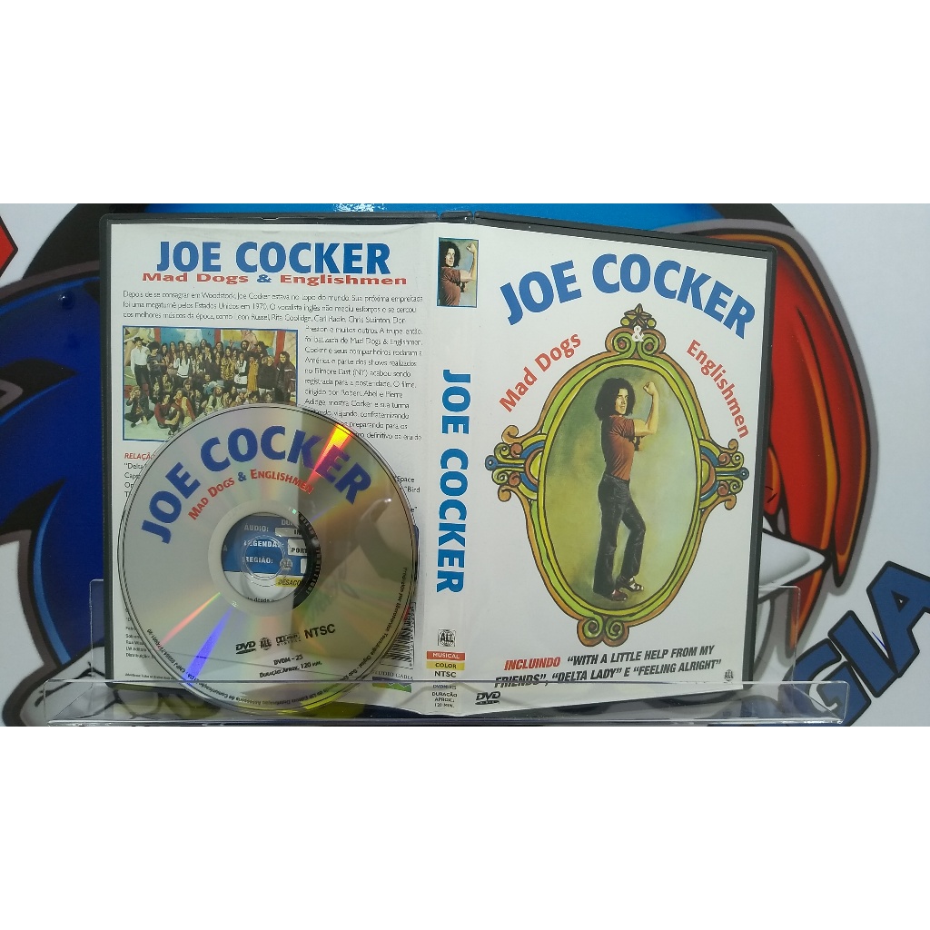 Dvd Original Joe Cocker- Mad Dogs Englishmen