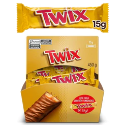 Twix Chocolate de 15g Cada Mars