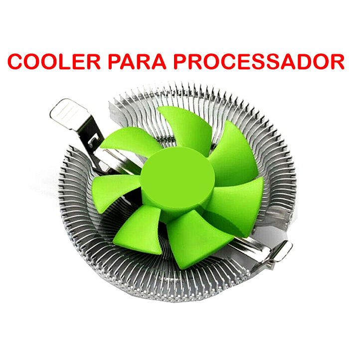 COOLER PARA PROCESSADOR - AMD 754 / 939 / 940 / AM2 / AM2+/ AM3 - INTEL LGA 1156 / 1155 / 775