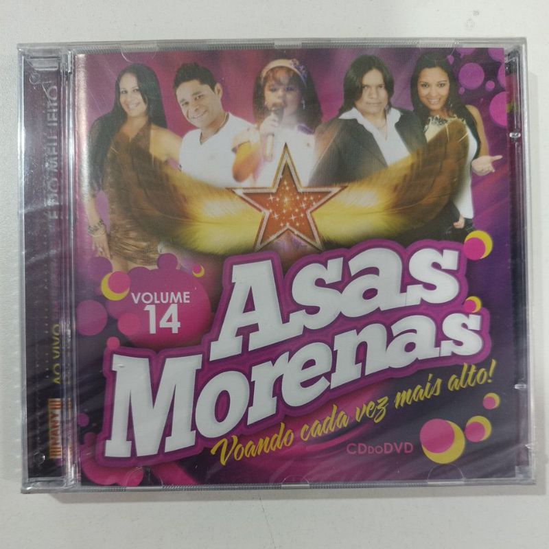 CD ASAS MORENAS VOL 14/É DO MEU JEITO AO VIVO.