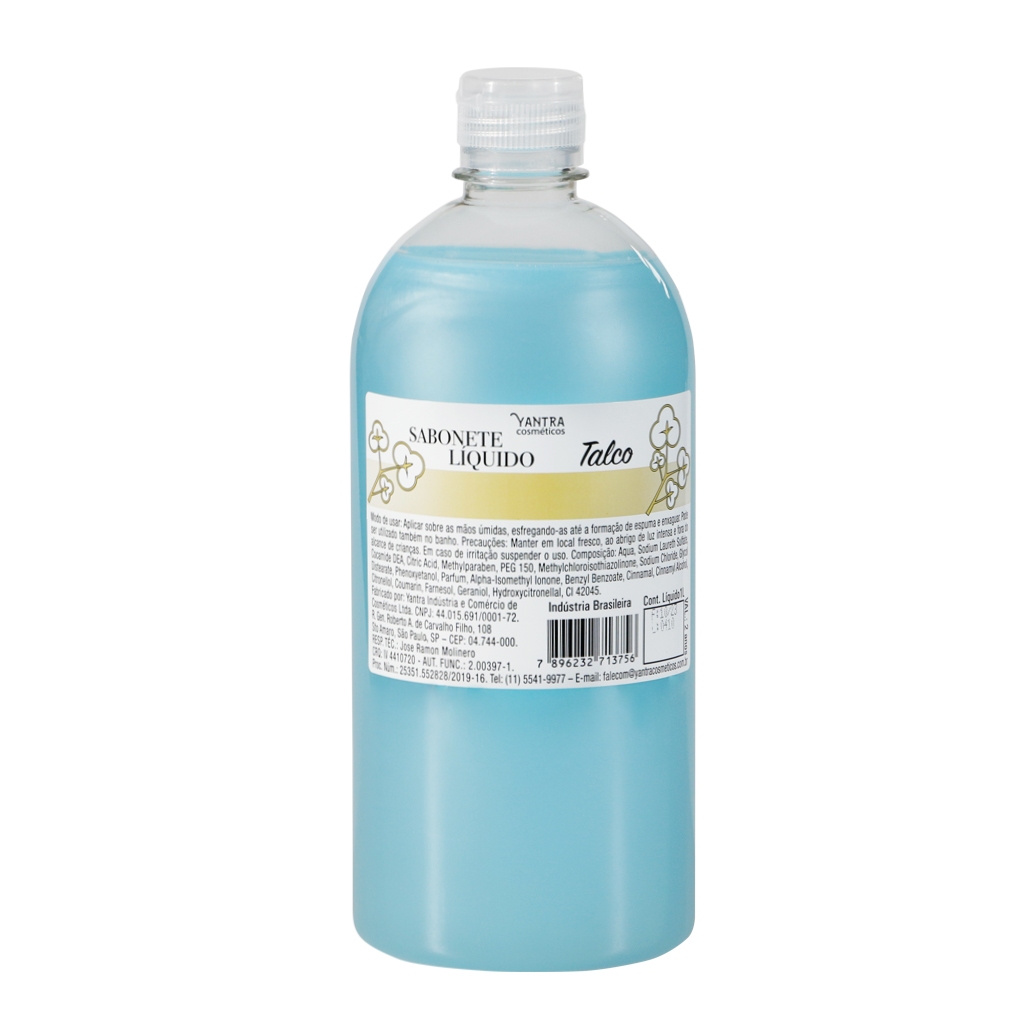 Sabonete Liquido talco 1 litro Yantra em Oferta na Shopee