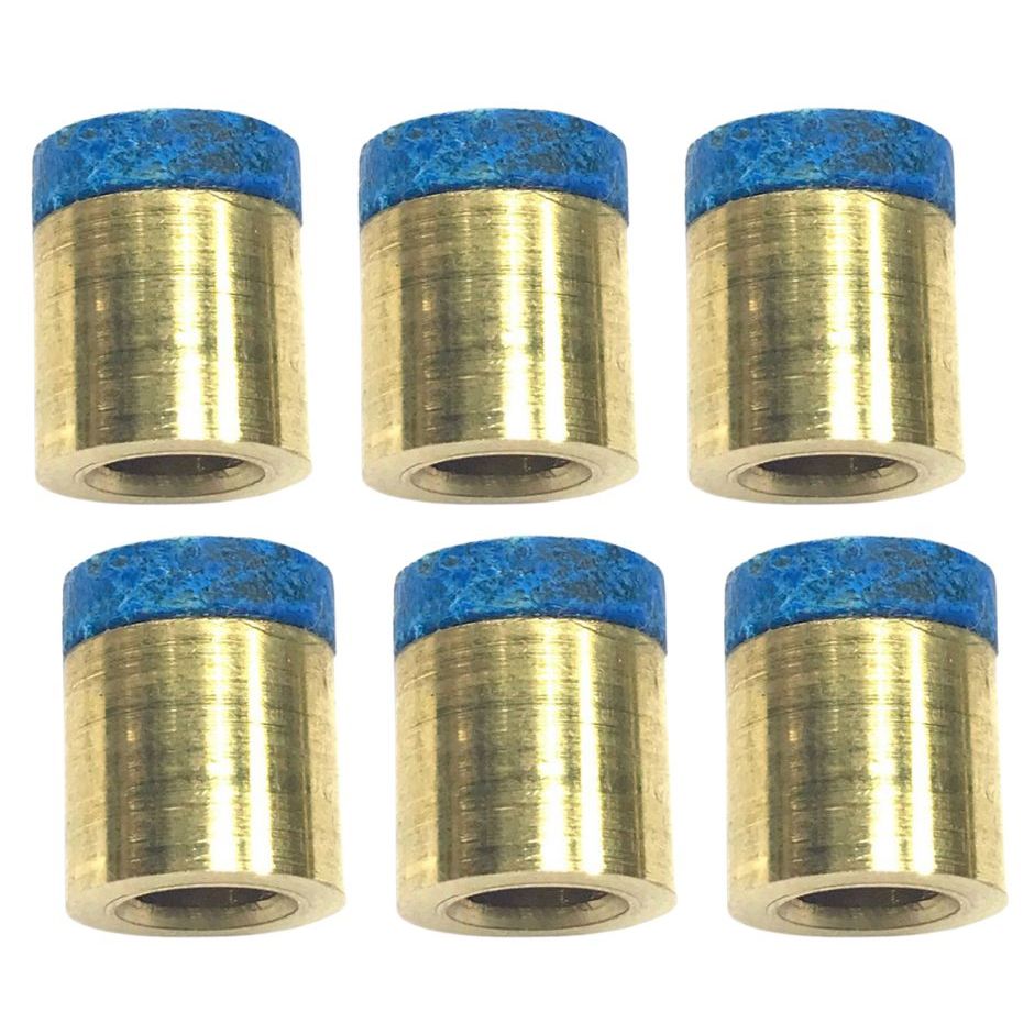 6 VIROLA SOLA PONTEIRA SINUCA BILHAR SNOOKER 6 UNIDADES