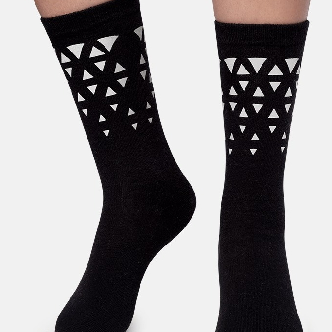 Meia Cano Alto Longo Adulto Esportiva Cross Ciclismo Corrida Bike Refletiva Puket-TAMANHO 40/44