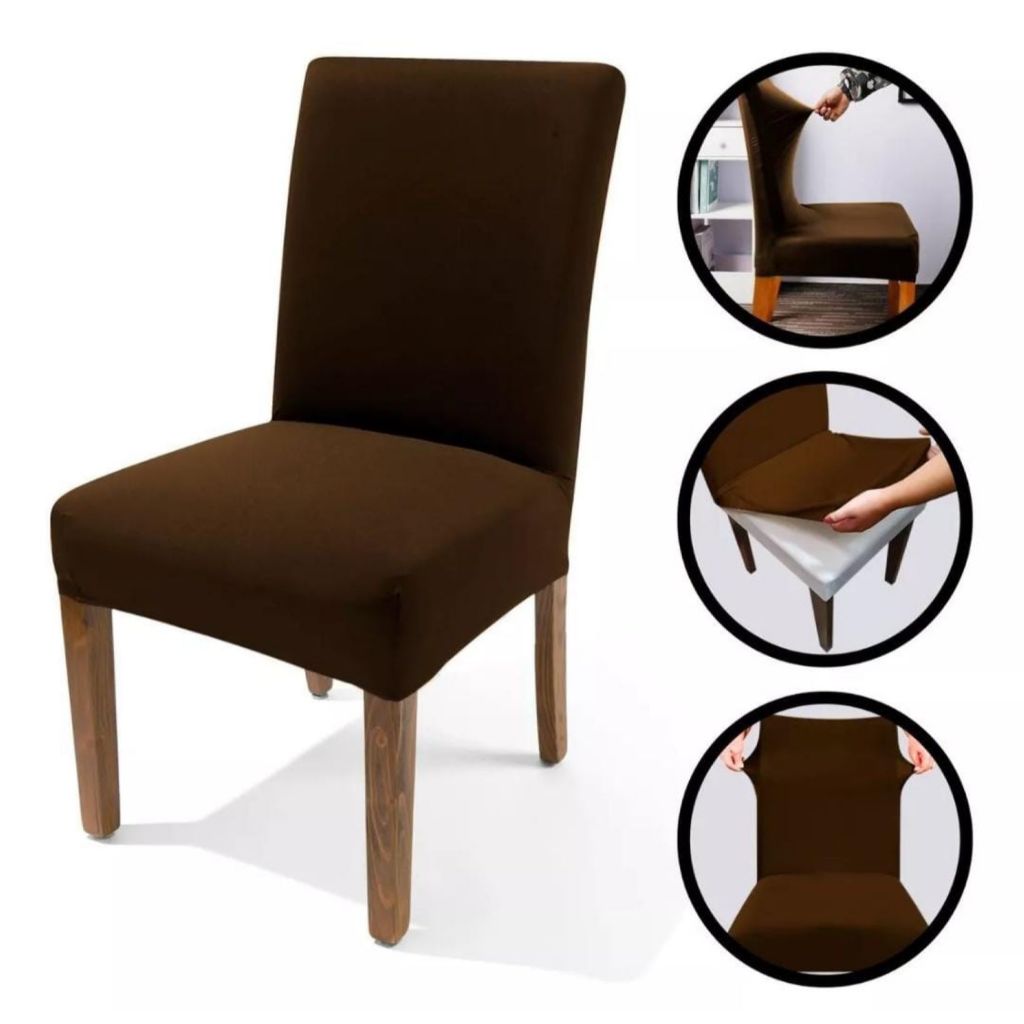 4 Capas para cadeira  de mesa de JANTAR 4 lugares /cadeira estofada/decoração de sala de jantar