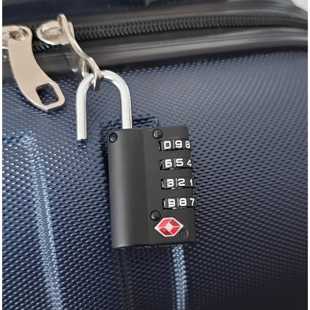 Cadeado Mala Bolsa Mochila Pado TSA Executive 4 Segredos · foto 2