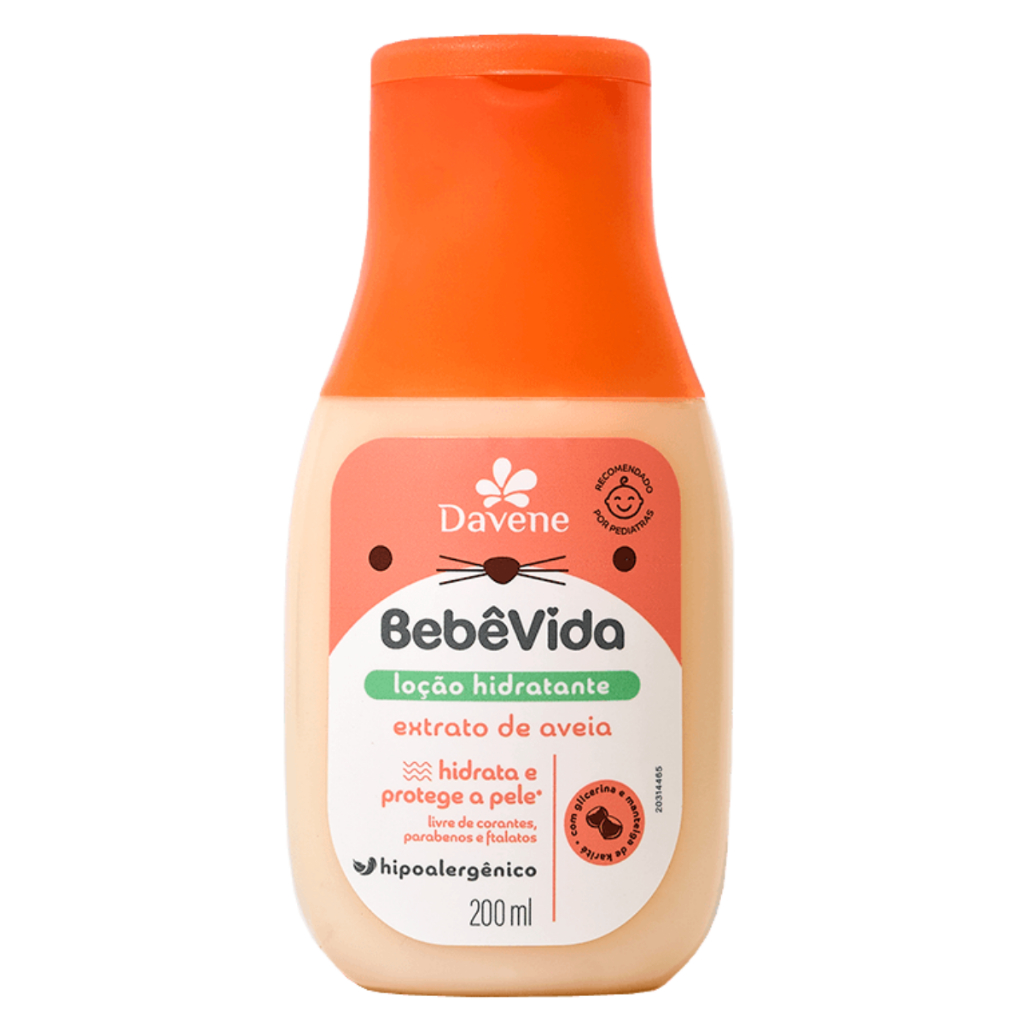 Locao hidratante bebe vida 200ml